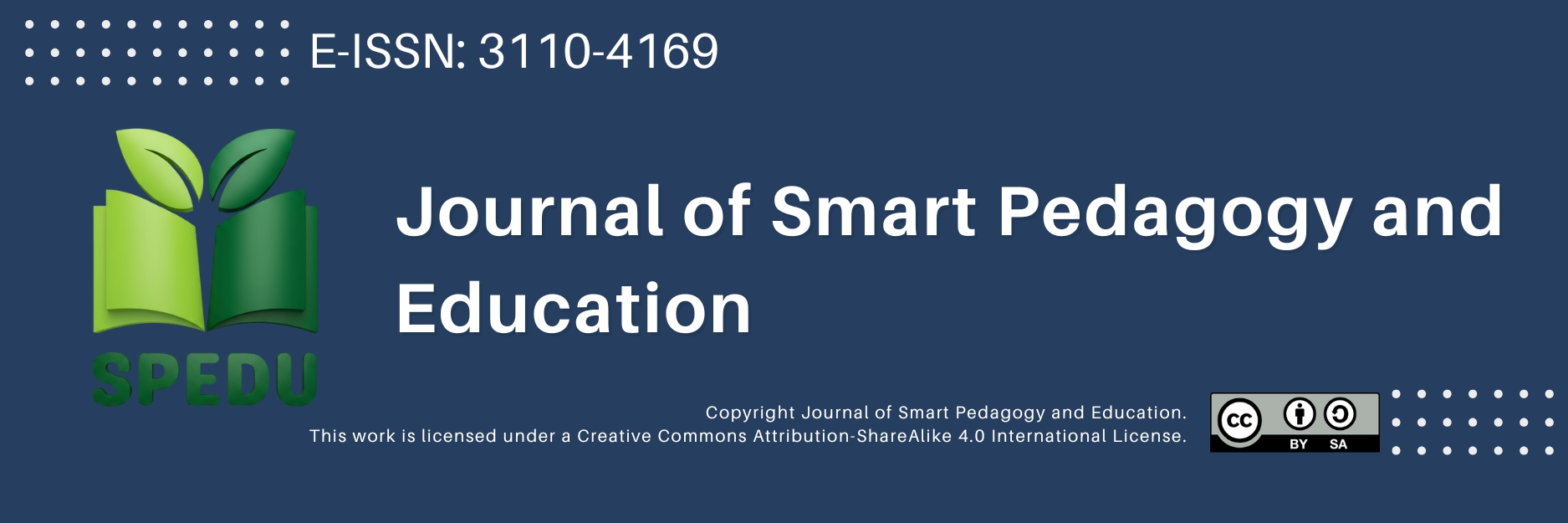  Journal of Smart Pedagogy and Education